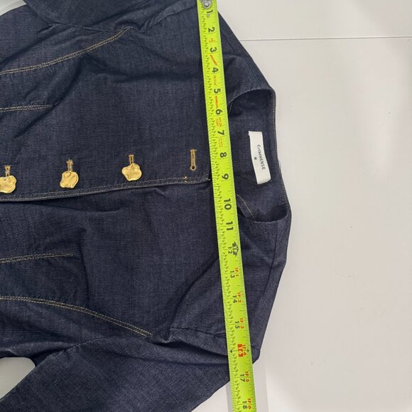 Commense Metal Button Fitted Tailored Jacket NWT missing 1 button, Size M - Picture 17 of 17
